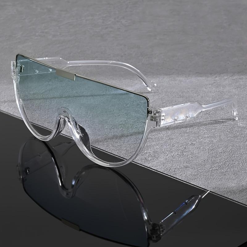 Unisex Oversized Square Fashion Glasses Sleek Minimalist Design for Men & Women Fashion Accessory Stylish Eyewear