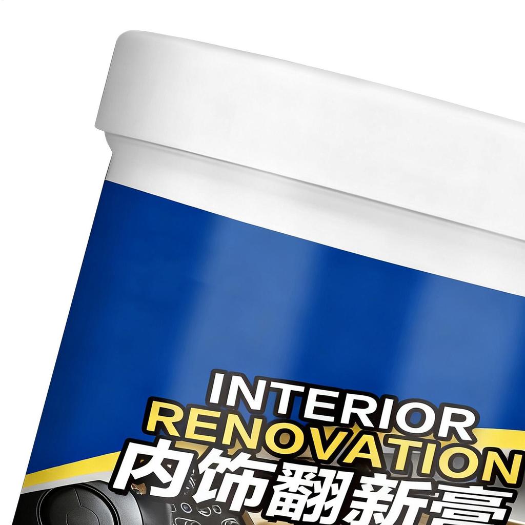Leather Cleaner Car Interior Leather Seat Protectant Shine 500g Car Trim Stain Cleaning Paste For Trim Vehicle Truck Sedan