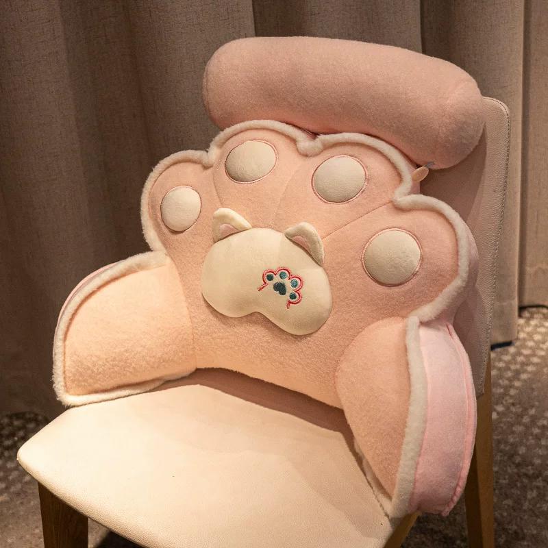 1pcs Office Seat Cushion Pregnant Women's Lumbar Support Pillow Dormitory Student Reading Pillows Soft Cushion for Home Bedroom and Study Sofa