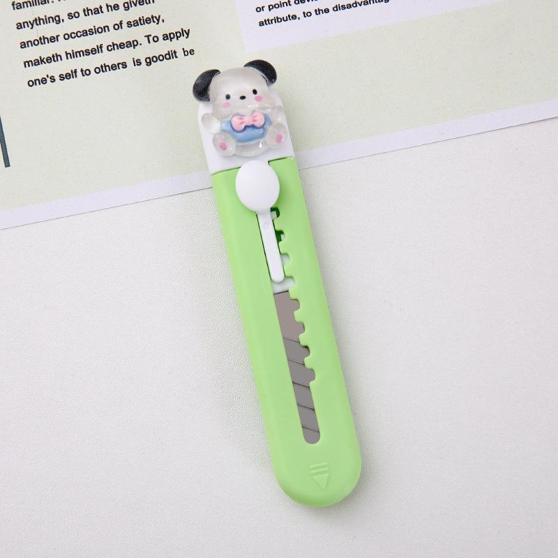 Cute Cartoon Craft Knife for Office & Study - Small Stationery Paper Cutting Tool