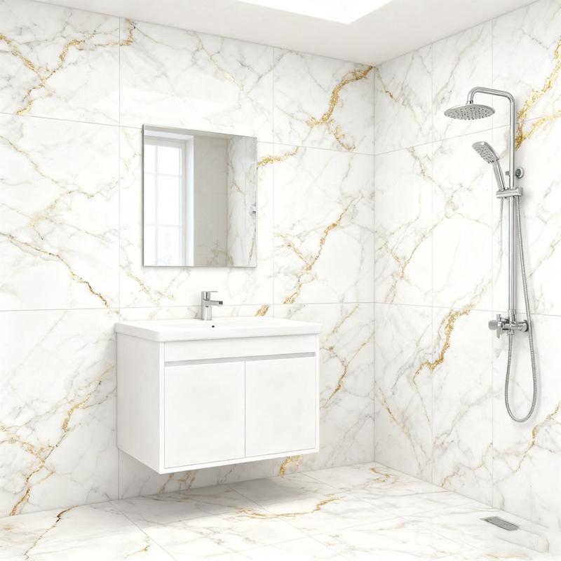 10pcs 30*30cm Self-adhesive Tile Sticker Refurbished Wall Decoration Wall Sticker