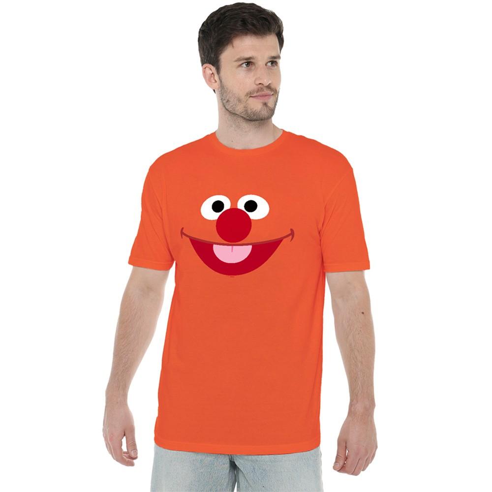 Sesame Street Ernie Face T-Shirt 3XL-4XL Orange S