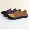 Herren Slipper Handgefertigt Lässige Lederschuhe Slip-on Fahrschuhe Mokassins