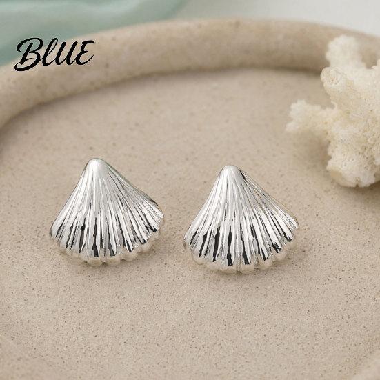 Bright And Comfortable Earrings 1 Pair Shell for Women Chunky