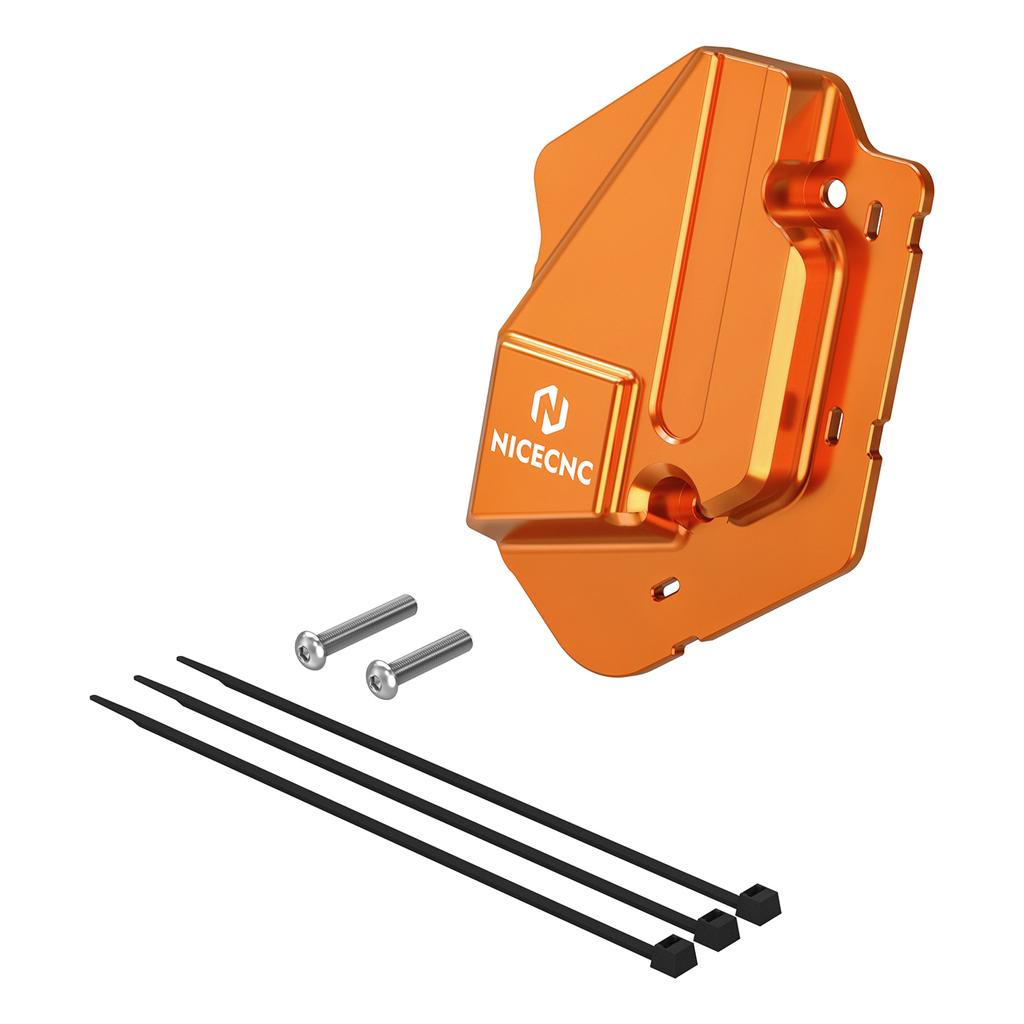 NICECNC For KTM EXC 300 EXC 250 For Husqvarna TE 300 TE 250 2024 Left Power Valve Guard & Performance Oversized Powervalve Cover