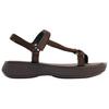 Zara Fashion Open-Toe One-Strap Sandals 4Cm Women Sandals Brown 2606610116