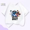 T-shirt a Maniche Corte con Stampa Cartone Animato ASTRO BOT per Tutti i Generi, Estiva Casual Vestibilità Larga