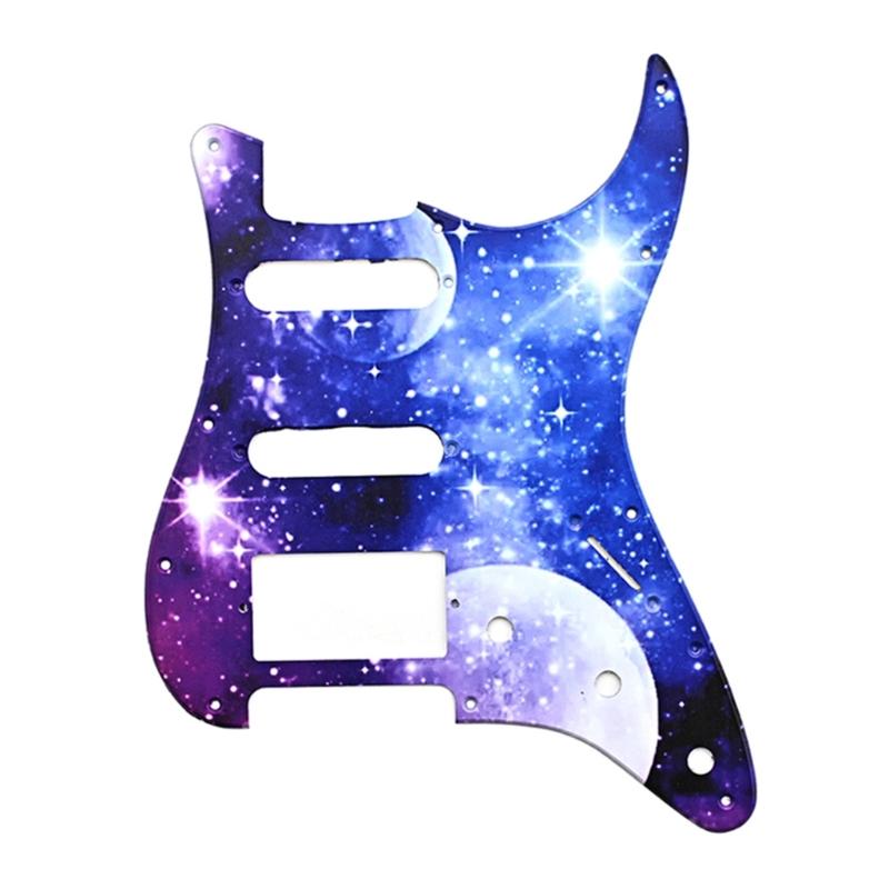 3 Ply 11 Holes Guitar Bass Pickguard Scratch Plate Pick Guards for 4 String Standard Bass Guitar Musical Instrument Part
