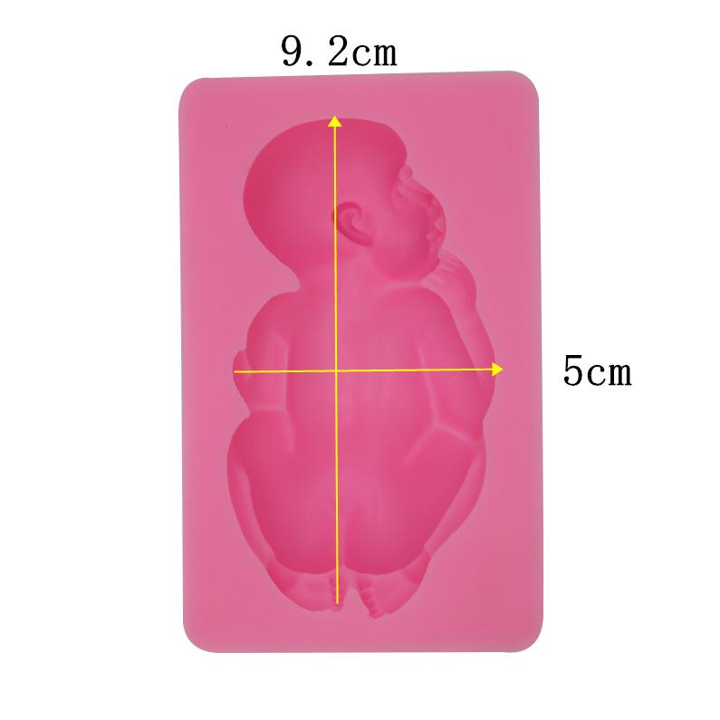 DIY Handmade Soap Mold Cake Fondant Baking Tools Child Baby Styling Cake Mold Handmade Soap Mold