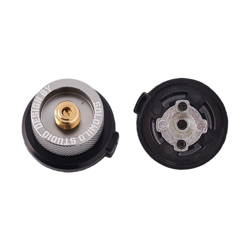 Light weight Gas Burners Furnaces Connectors Canister Adapters Outdoor Camping Gas Tanks Connectors Camping Accessories
