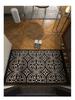Elegant Retro Non-slip Door Mat - Wear-resistant, Cuttable Polypropylene
