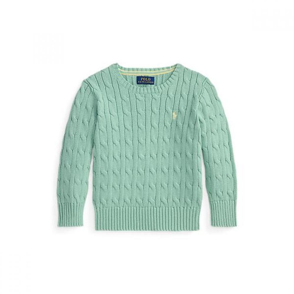 Polo Ralph Lauren Boys Cable Knit Cotton Sweater 2 7 Years Cwposweb6820716330 3