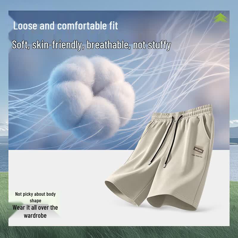 Baleno Men's Summer Cotton Casual Shorts