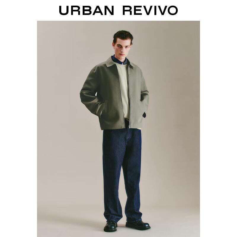 

Мужская деловая повседневная куртка UR 2025 свободного кроя с лацканами XS