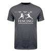 Funny Fencing TShirt Fencer Gift Tee Foil Epee Saber Athlete Graphic T Shirt for Unisex Unisex HJ067