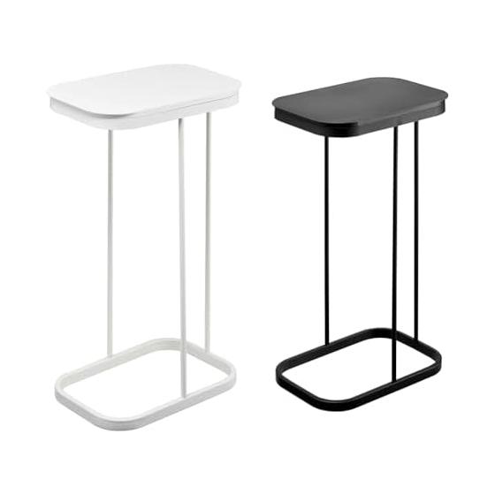 Yamazaki Side-opening Sorted Garbage Bag Holder White Approx. W22XD34XH56cm Luce Trash Can Wide Opening Easy To Take Out Garbage