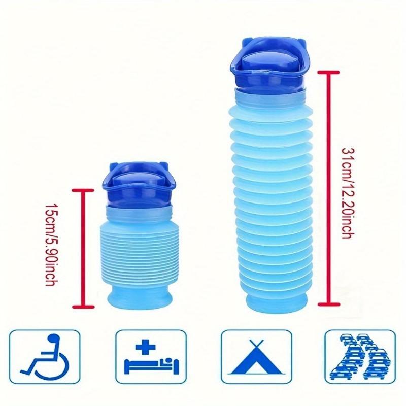 Portable & Reusable Travel Urinal For All Ages - Collapsible, Ideal For Camping & Long Trips