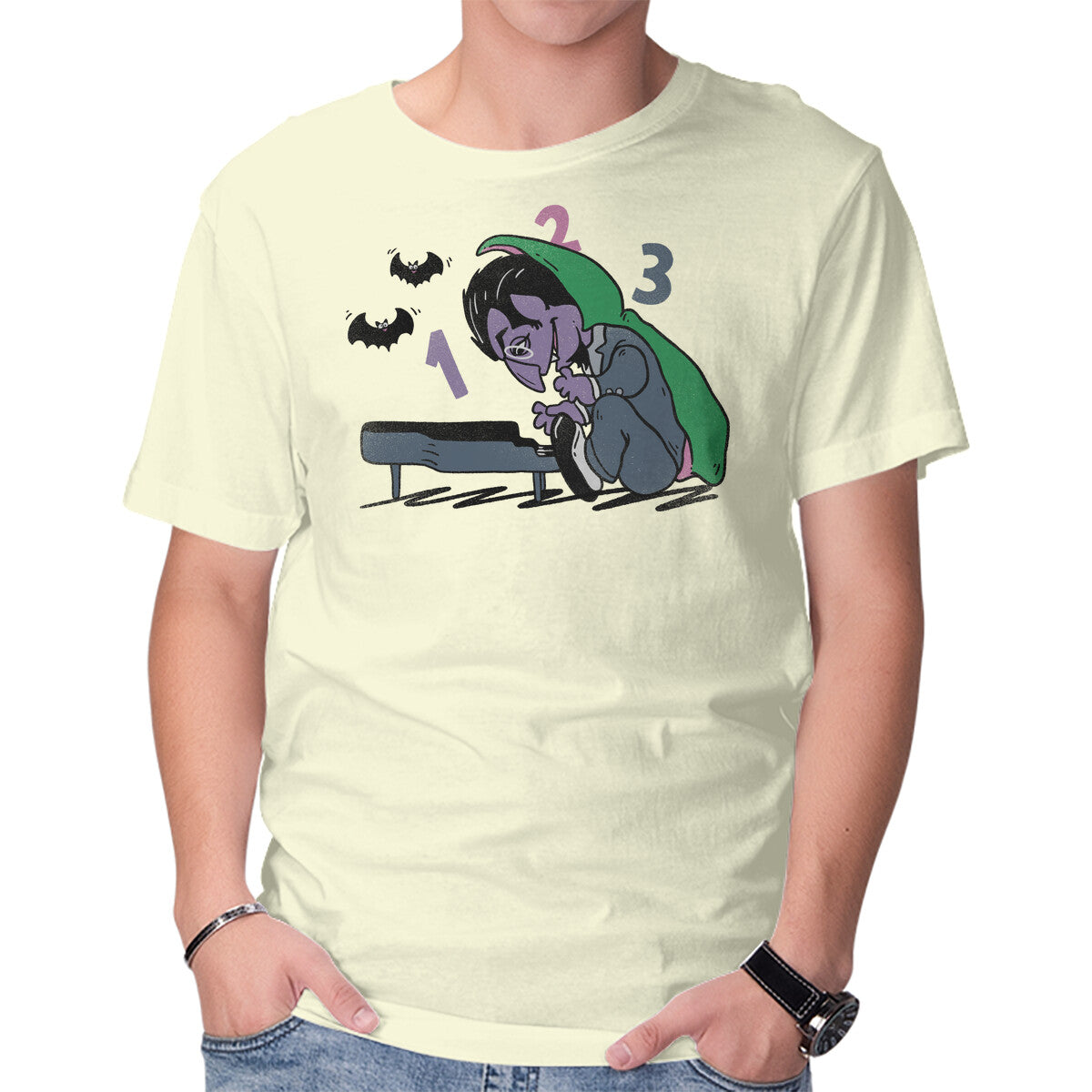 Unisex Crew Neck T-Shirt Count Peanut Graphic Short Sleeve Casual Tee XXXL