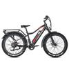 Vélo Électrique - Jobobike Robin - Fatbike 26'' - 13Ah Battery - Bafang 48V 250W - Max Range 65KM- Shimano 7 Speed - Noir