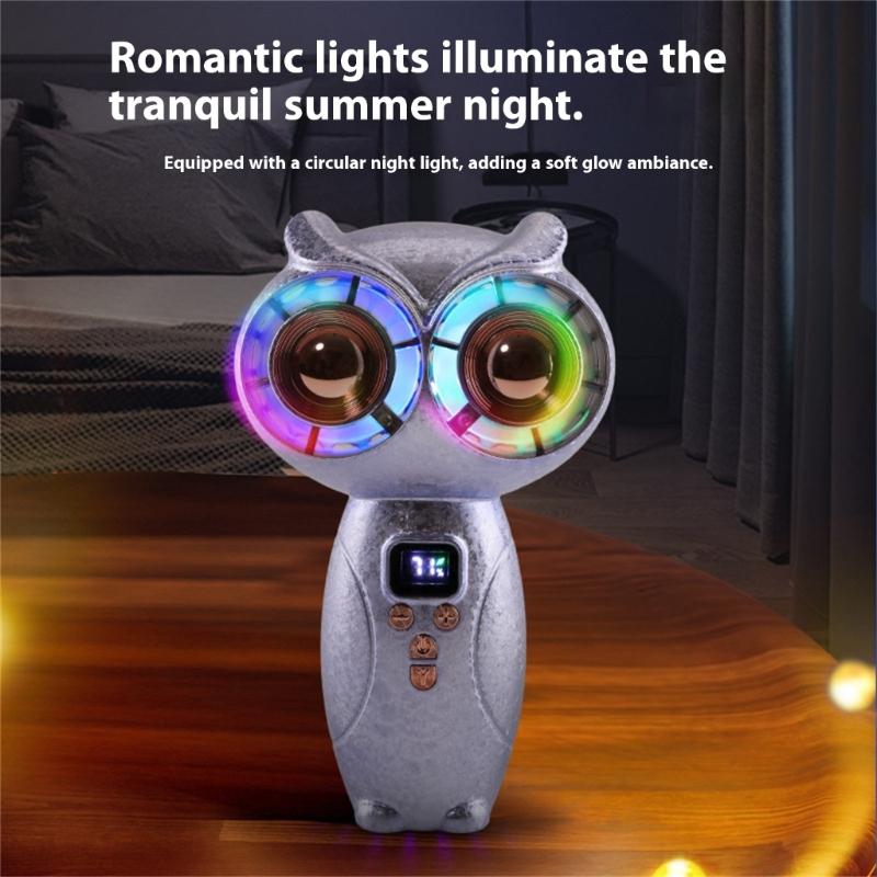 Portable Handheld Fan 100 Speed Cooling Fan Rechargeable Multifunction Travel Gift Cooling For Outdoor Travel Office Use