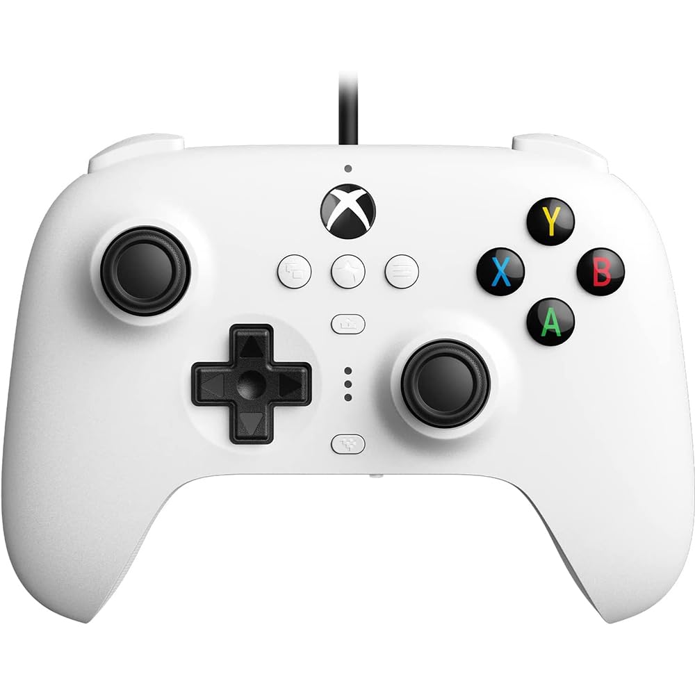 Series 8BitDo Ultimate Wired Controller for Xbox White [Xbox X,S,One/PC Compatible]