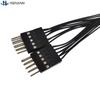 1Pcs Reset Desktop Power On/Off Dual Control Cable PC Motherboard Switch Jumper 9-pin 1 To 2 Line Splitter Switch