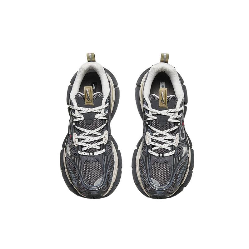 Anta Slip-Resistant Low-Top Running Shoes Men's Black Gray Color Sneakers 112348805A-2