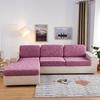 European Knitted Sofa Cover Delicacy Feather Pattern Cushion Cover Luxury Elastic Stretch Spandex Sofa Protector