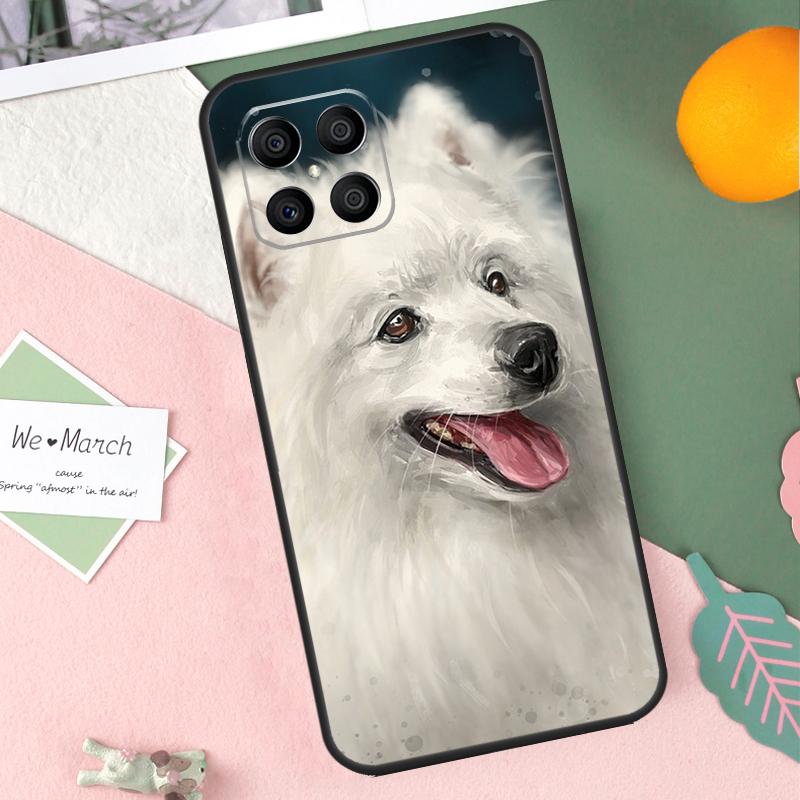 Japanese Spitz Dog Case For Honor 200 Lite 50 70 90 X9b X9a X8b X8a X8 X9 X9c Honor Magic 7 Pro 5 6 Lite Cover