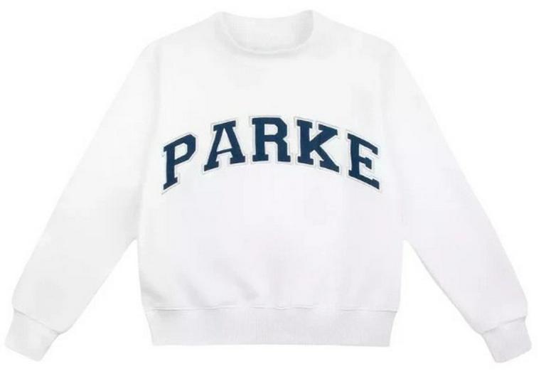 Embroidered Women's Half-High Collar Loose Pullover Sweatshirt, Long-Sleeved Winter Top