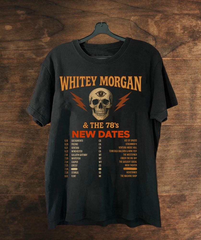NEW WHITEY MORGAN Tour 2025 Collection Gift For Fan S to 5XL T-shirt Unisex T-Shirt S