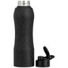 Stainless Steel Water Bottle with Hand Grip and Sipper, Set of 2 | Leak-Proof |  | 1000 Ml (Black)