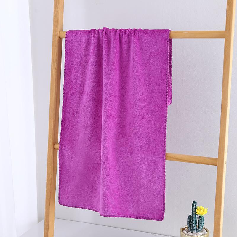 

Microfiber Towels Beauty Salon Barber Shop Towel Car Wash Car Wipe Plush Water-absorbing Towels Nice Durable Durable 35*75【