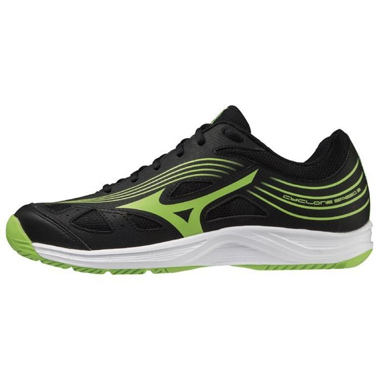 Mizuno Cyclone Speed 3 Comfortable Versatile Low-Top Training Shoes Unisex sneaker Black Green V1GA218037