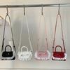 Small Bow Coin Purses PU Leather Shoulder Bag Fashion Crossbody Wallet  Clutch