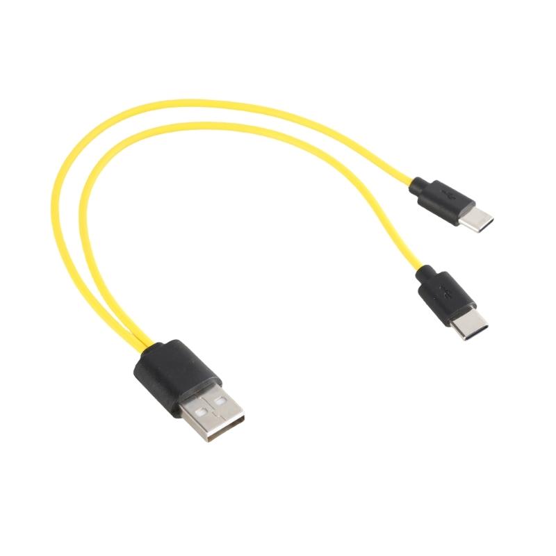 Multi Device Charging Cord Male USB to Multi Male Type C Port Power Sypply Cable Wire Line Support Quick Charging