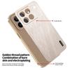 KADEM Phone Case For Honor Win 5G / Win RT 5G Electroplating Silk Texture PU + TPU Phone Back Cover