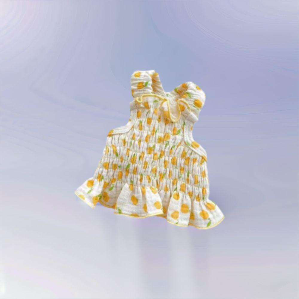 Pet Supplies Cute Pet Summer Clothes Soft Floral Print Pet Princess Dresses Thin Design Breathable Dog Vest Skirt Spring