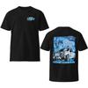 Blue Print King Cobra T-Shirt, Bold Automotive Graphic Tee