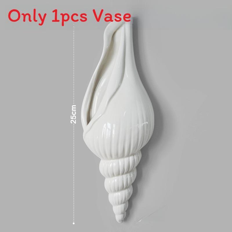 

Wall Shell Contemporary Vase For Home Decor To Enhance Interiors Minimalist Style A