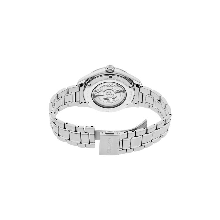 Seiko Automatic Mechanical Movement Stainless Steel Strap Watch Men's Watches White Dial SPB293J1 SPB293J1