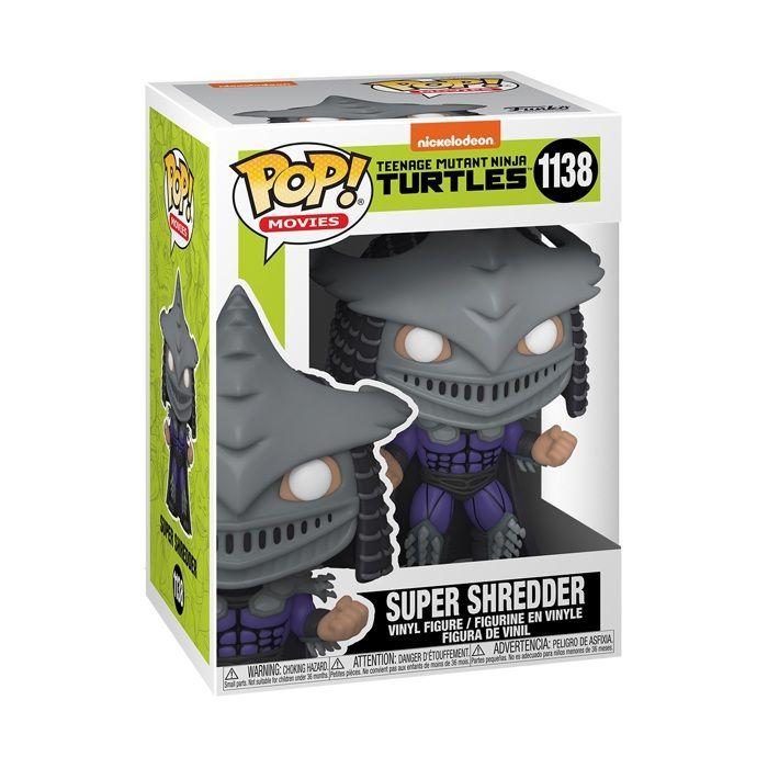 Figurine POP! Super Shredder 9 cm - FUNKO - Les Tortues Ninja - Mixte - Adulte - Noir
