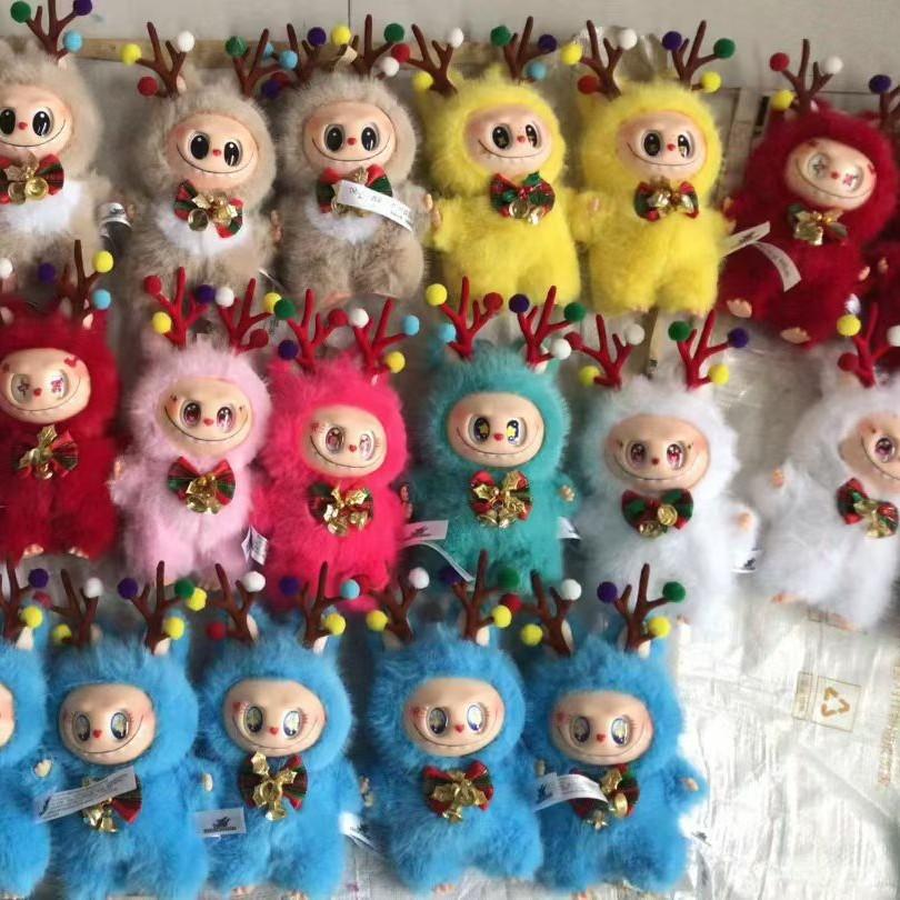 Christmas Moose Tide Playing Figure Doll Change Baby