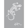 Stencil - Ki Sign - Maori Salamander - 21x29.7 Cm - Adhesive - Repositionable