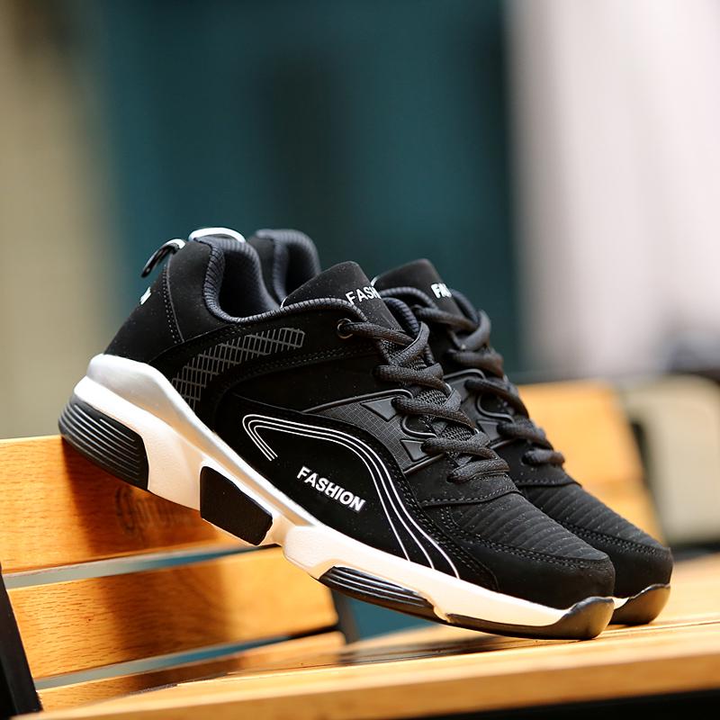 Fashion New Casual Thick Bottom Men's Sports Shoes Anti-Slippery Waterproof Male Sneakers Outdoor Walking Jogging Athletic Shoes Big 48