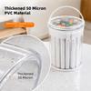 PVC Pen Holder Transparent Stationery Storage Bag Simple Makeup Brush Storage Bag  for Home