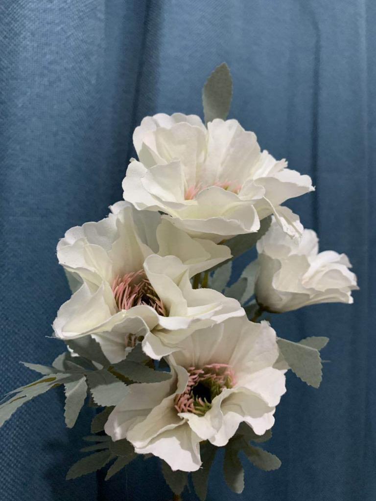 High-Realism Poppy Bouquet for Wedding & Home Decor