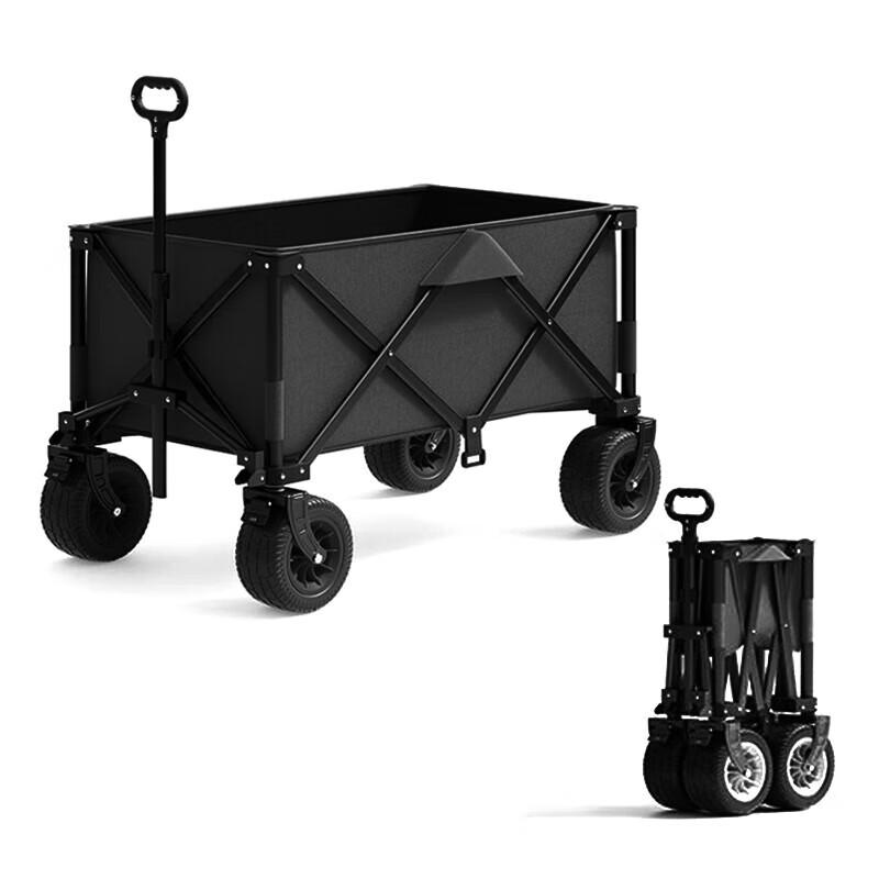 FTLY 10-inch Mountain Tank Wheel Camping Cart