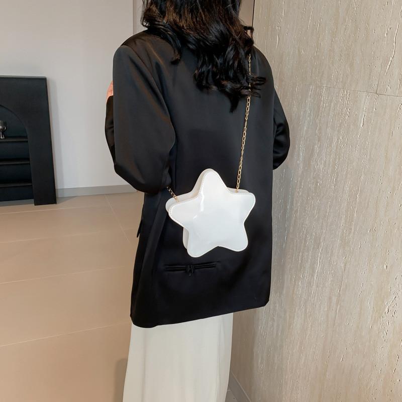 Adorable Summer 2024 Cute Star Crossbody Bag Stylish Japanese Shoulder Chain