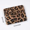 Classics PU Leather Leopard Print Card Wallet Slim Multi Slot Cards Holder Card Cover Purse Daily Essentials